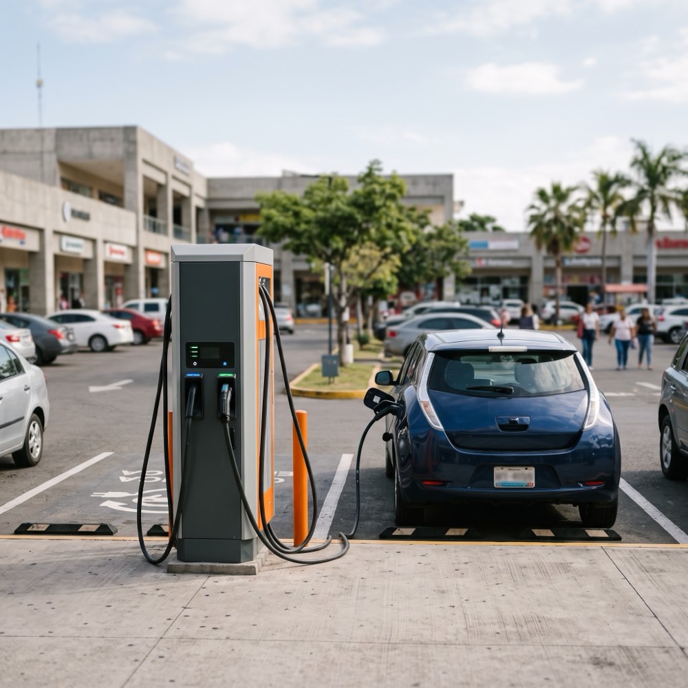 Estación de carga para vehículo eléctrico - Electrolineras Grupo Tresner